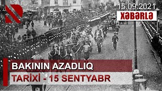 Erməni-daşnak işğalından qurtuluşu mövzusunda tədbir keçirilib. Bakının azadlıq tarixi - 15 Sentyabr