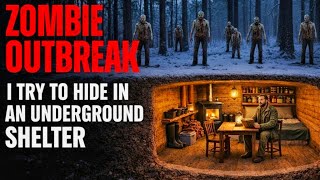 ZOMBIE OUTBREAK : I try to Survive in a Hidden underground shelter while there is a zombie outbreak