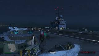 GTA5[PS4版] ヒューメイン襲撃:EMP ヘリを使って逆回り攻略\u0026不動の戦闘機