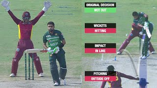 Babar Azam Wicket | Pakistan vs West Indies | 3rd ODI 2022 | PCB | MO2L