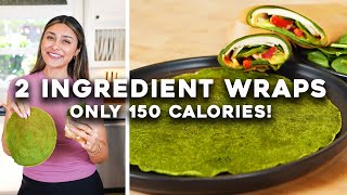 2 Ingredient Egg Wraps | High Protein | Low Calorie | Low Carb For Weight Loss