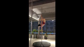 추석전 급다이어트🐽 썸머스플릿/호크룩스/프린세스스플릿 #poledance #급찐급빠 #폴댄스 텐폴아카데미 고급반수업 #메리추석 #해피추석