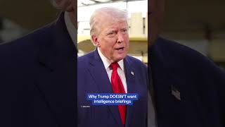Trump says he TURNS DOWN intelligence briefings to avoid accusations of leaks