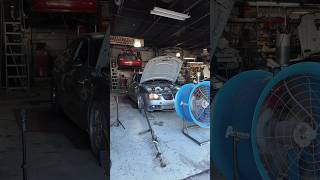 2JZ motor in a BMW 335i #2jzswap #1000hp #bmw335i