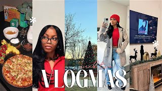 VLOGMAS: WEEK IN MY LIFE! | sleepover w/ the girls, shopping for decor, holiday house tour, \u0026 more!