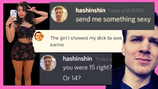 Hashinshin's CRAZY DMs With 14 YEAR OLD GIRL EXPOSED Plus Historical Context!