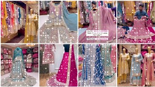 ✨Farsi sharara design and khada dupatta dresses collection 2024 new dresses ❤