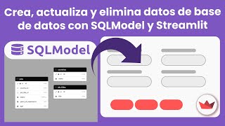 #Streamlit + #SQLModel: Crea interfaces web para tus bases de datos con poco código usando #python