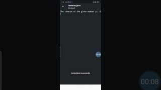 how to reverse given number in java program #java#simple java programs#codewithandroid