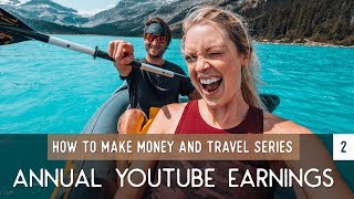 HOW MUCH DO TRAVEL YOUTUBERS MAKE? (Sharing our earnings)