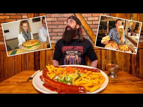 EAT THE BIGGEST BRATWURST IN GERMANY AT THE FAMOUS GIANT RESTAURANT IN FRANKFURT BeardMeatsFood