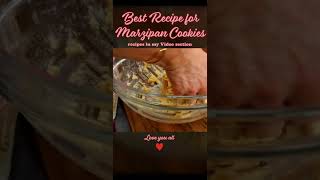 Best recipe for marzipan cookies