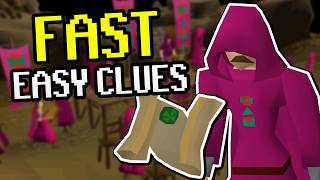 The FASTEST Ways To Get EASY Clue Scrolls In OSRS