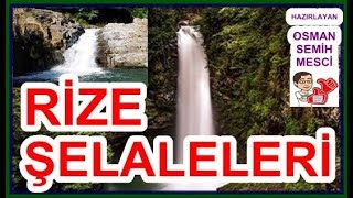 Rize Şelaleleri, (Ağaran, Palovit, Gelintülü, Tar, Katarahte, Cimil, Gürdere), Rize/Turkey