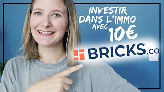 Investir dans l'immobilier avec 10€ ? Découverte de Bricks.co 💰🏘