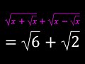 A Radical Equation With Radicals