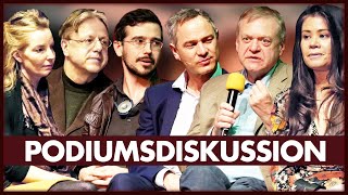 Podiumsgespräch | Daniele Ganser | Dirk Pohlmann | Matthew Ehret | Cynthia Chung | Thomas Brunner