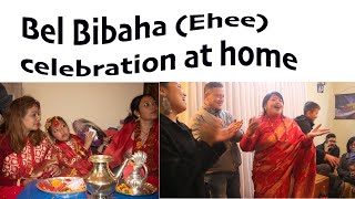 Bel Bibaha Celebration | Ehee | Ihi | Newari culture | Newar wedding with God Vishnu | Nepal