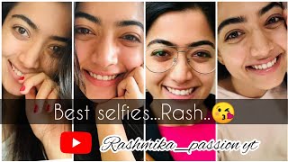 best selfies in the world 😘 RASHMIKA MADAM ❤️ love ❣️ of life. #rashmika #youtube #status