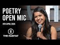 Live Poetry Open Mic at The Habitat 8th April 2024