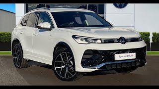 Approved Used Volkswagen Tiguan R-Line 2.0 TDI 150PS in Pure White | KY24WKO | Wrexham Volkswagen