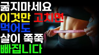 먹어도 살 안 찌는 음식들! 배부르게 다이어트하는 법!