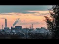 night view drive yokkaichi 2023 12 25 timelapse sunrise factory