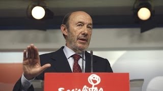 Rubalcaba defiende las primarias en el PSOE