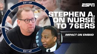 Stephen A. explains how the Nick Nurse hiring will impact Joel Embiid & the 76er