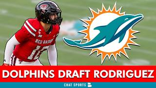 🚨Miami Dolphins Draft An ABSOLUTE STUD In Jacob Rodriguez With The 43rd Pick | 2026 NFL Draft