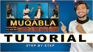 Muqabla Dance Tutorial | Step By Step |  Vicky Patel Choreography | New Bollywood hip hop