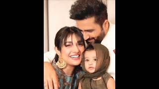 Falak Shabir and Sarah khan with cute daughter Alyana #actress #singer