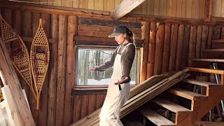 Log Cabin Loft Renovation: Complete ✔️