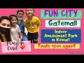 FUN CITY AT GATE MALL, BEST INDOOR AMUSEMENT PARK IN KUWAIT and  QUICK SNACK AT CAFE BARBERA