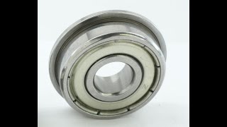 SMF84ZZ Flanged Bearing Stainless Steel Shielded 4x8x3 Bearings