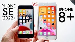 iPhone SE (2022) Vs iPhone 8+! (Comparison) (Review)