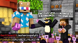 Jak ZNISZCZYŁEM EKONOMIE tego SERWERA MINECRAFT