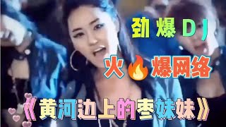 一首动感DJ《黄河边上的枣妹妹》节奏动感句句深情，非常动听！【西瓜热歌分享MV】