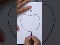 Apple | Apple Drawing | Apple Drawing for Kids