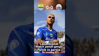 Moments laga klasik Persib vs Persija on trending #remix #persib #shorts #elclasico