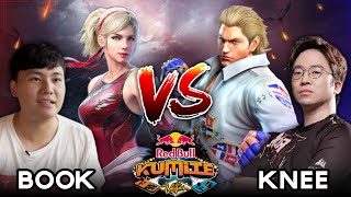 Tekken 7 Redbull Kumite POOL A| ROX| Knee(Steve) VS Book(Lidia)!!!