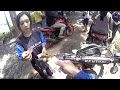 medan langkat menembus kampung selesai sambil lihat gasstrack di kebun sawit motovlog medan