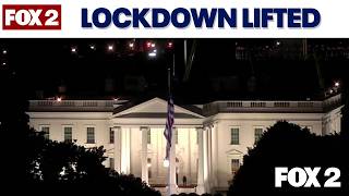 Lockdown lifted after shooting outside of White House
