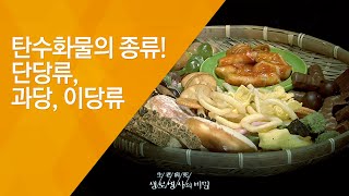 탄수화물의 종류! 단당류, 과당, 이당류 - (2010.5.6_331회 방송)_치명적인 유혹, 탄수화물