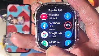 【新アプリ】HELLO WATCH4 PLUSアップデート後に劇的変化したAPP STOREで追加されたfacebook LiteをDL\u0026インストールしてみたヨ！！実況#4897♪(´ε｀ )