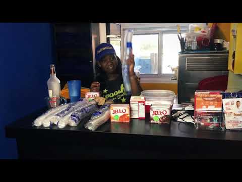 How to make Cherry Coconut Rum Jell-O shots How to make Cherry Coconut Rum Jell-O shots