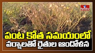 Ananthapuram Farmers Struggling with Rains | AP News | hmtv