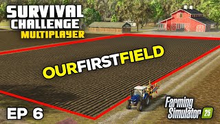 WE BOUGHT HALF A SHED! | Farming Simulator 25 - Survival Challenge | Episode 6