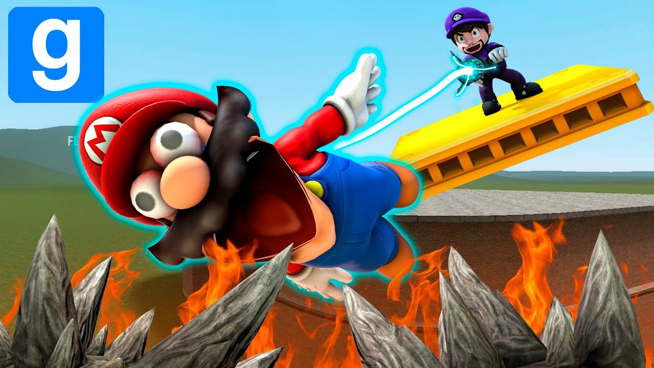 Mario Plays Gmod Ft Smg3 Youtube