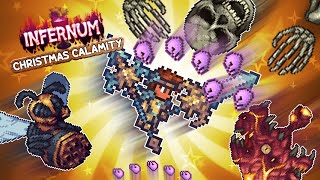 Terraria INFERNUM MODE is like TOUHOU?! | Christmas Calamity INFERNUM MODE! #7